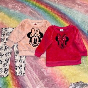 Disney baby girl 12M minnie mouse sets